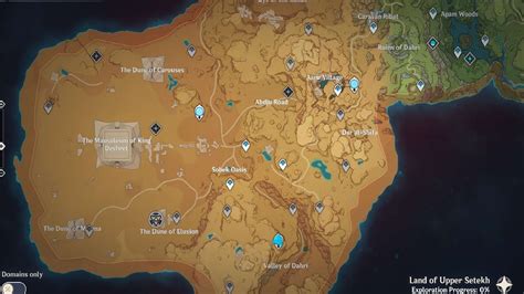 sumeru desert map|Genshin Impact: Sumeru Desert map and fast travel。